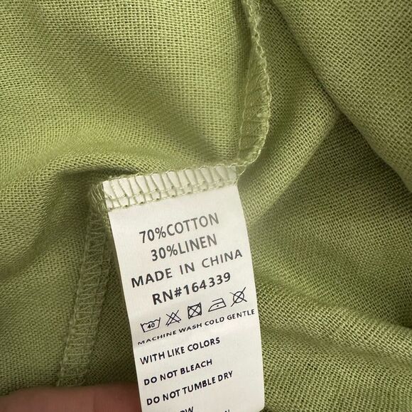 Petal & Pup Rosetta Cutout Cotton & Linen Strapless Dress-Size 2 NWT - Picture 11 of 15